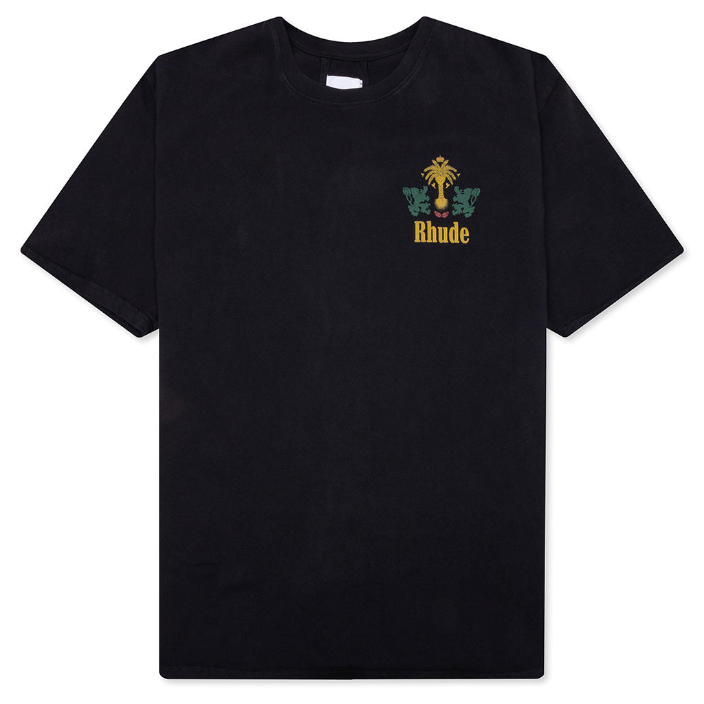 Rhude Tabaco Tee - Vintage Black