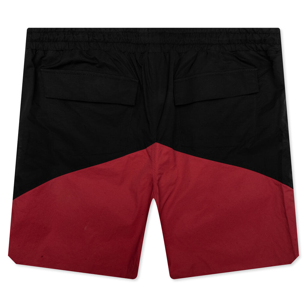 Yachting Short - Black/Maroon