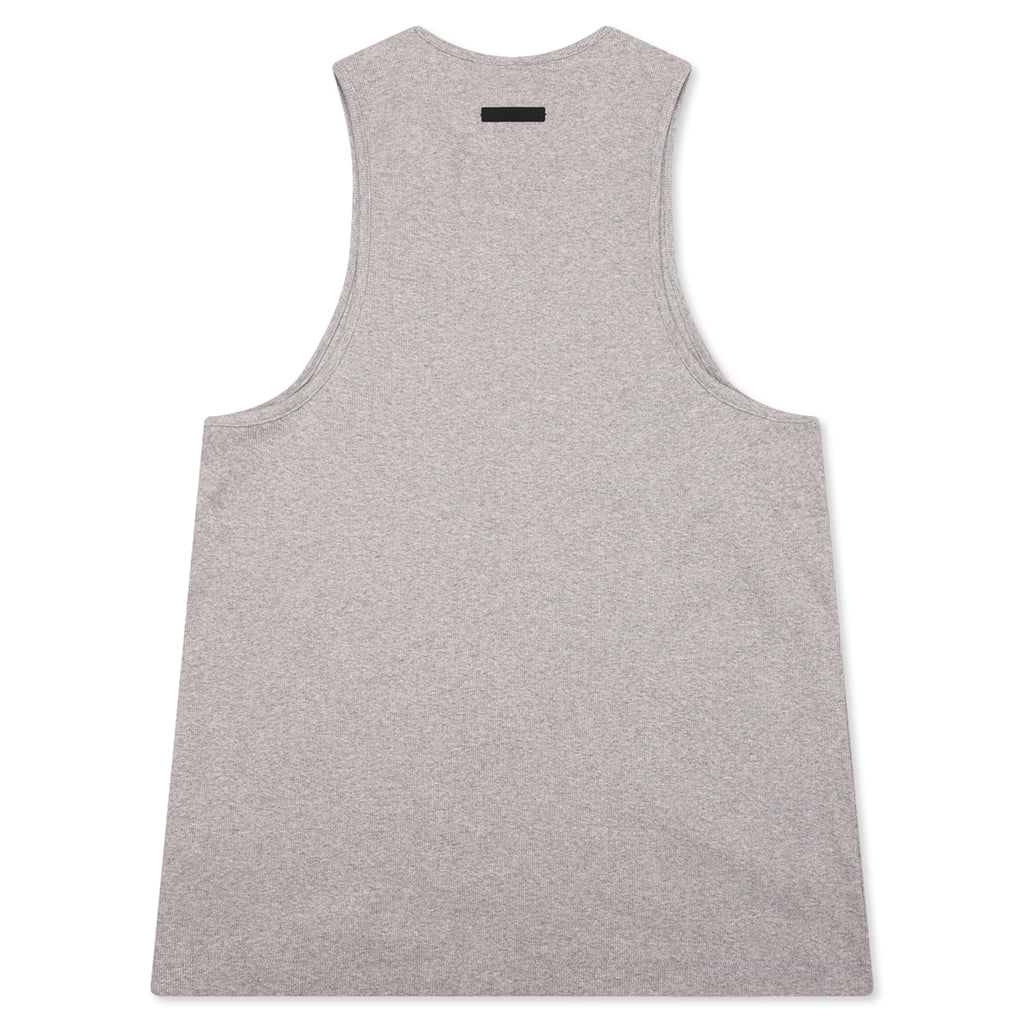Ribbed Tank - Dark Heather
