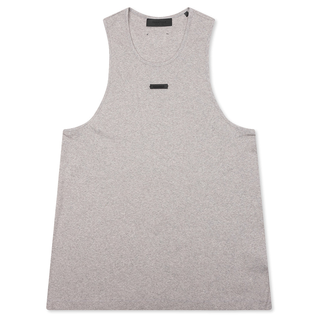 Ribbed Tank - Dark Heather
