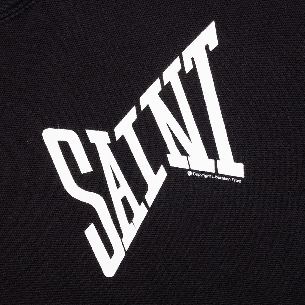 Ribon Saint Hoodie - Black