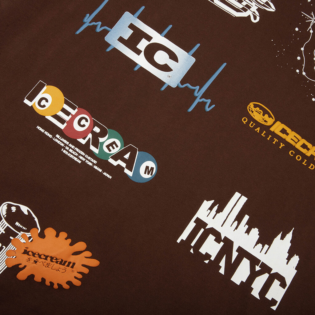 Rich S/S Knit Tee - Chestnut