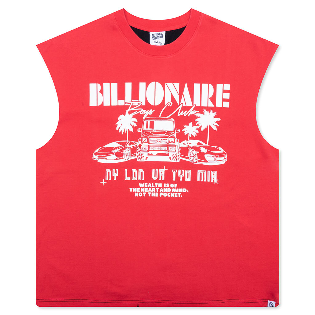 Ride S/S Knit Shirt - Red