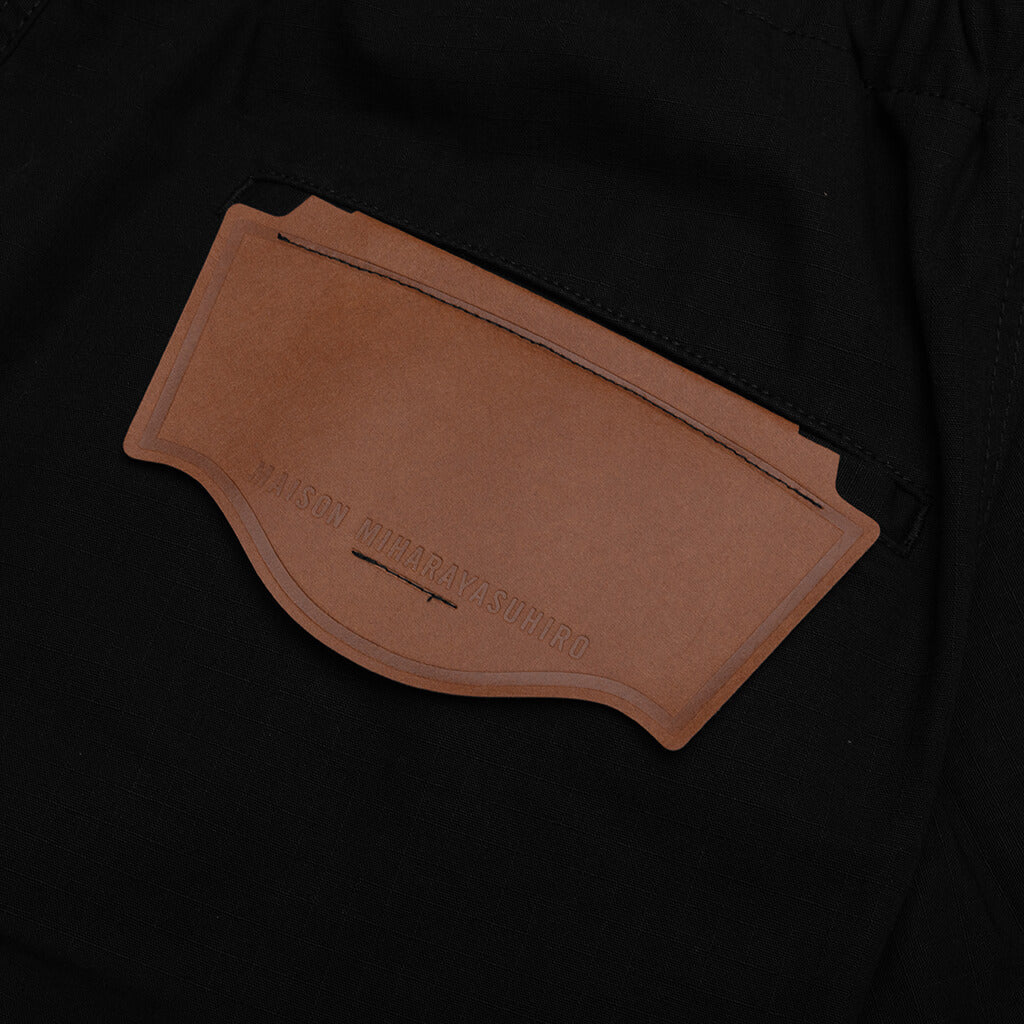 Ripstop Parachute Trousers - Black