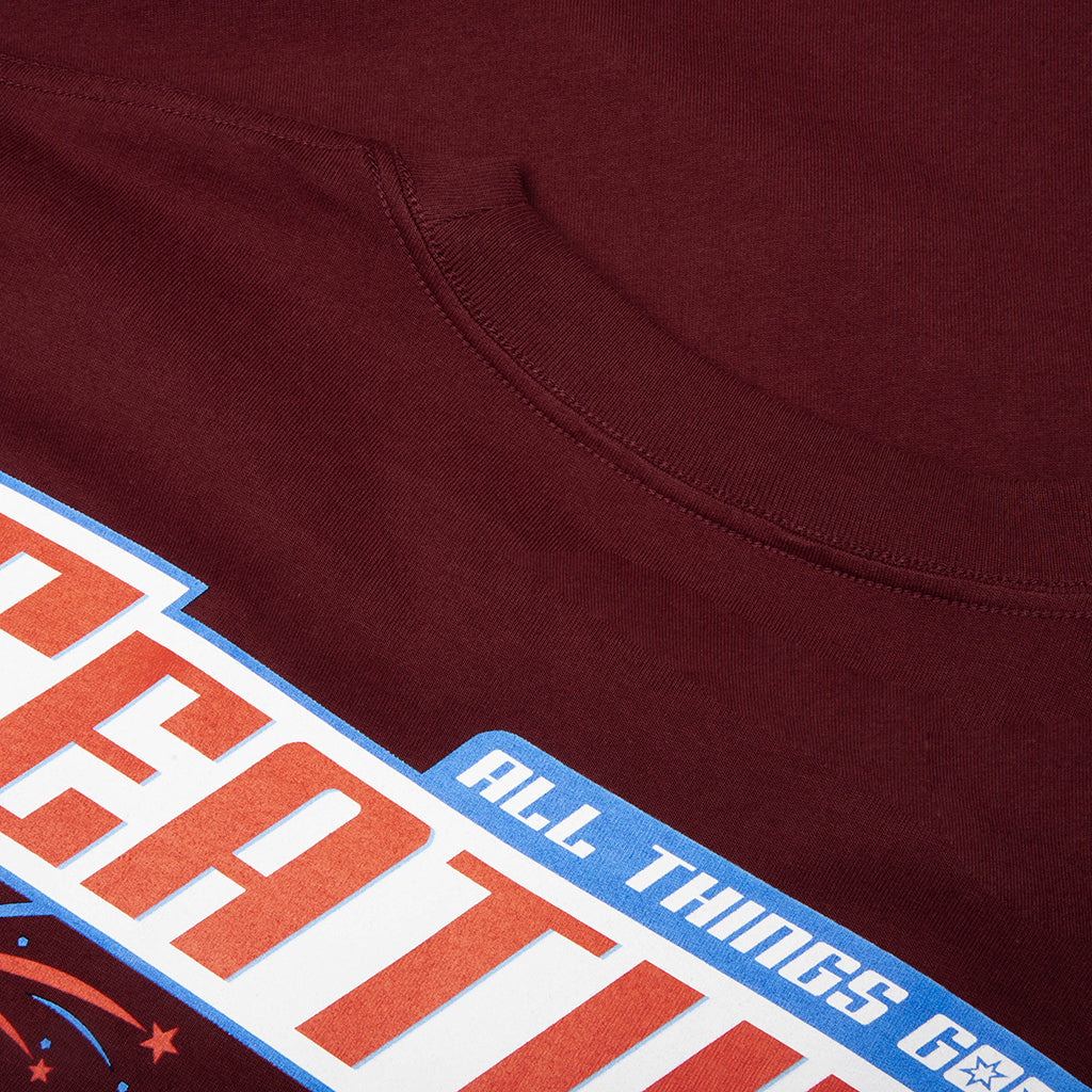 Rocket Pop Tee - Oxblood Red