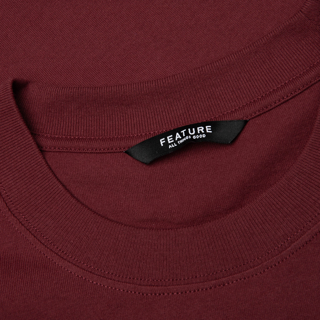 Rocket Pop Tee - Oxblood Red