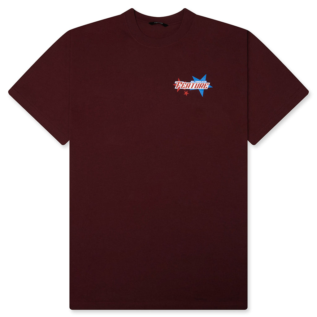 Rocket Pop Tee - Oxblood Red