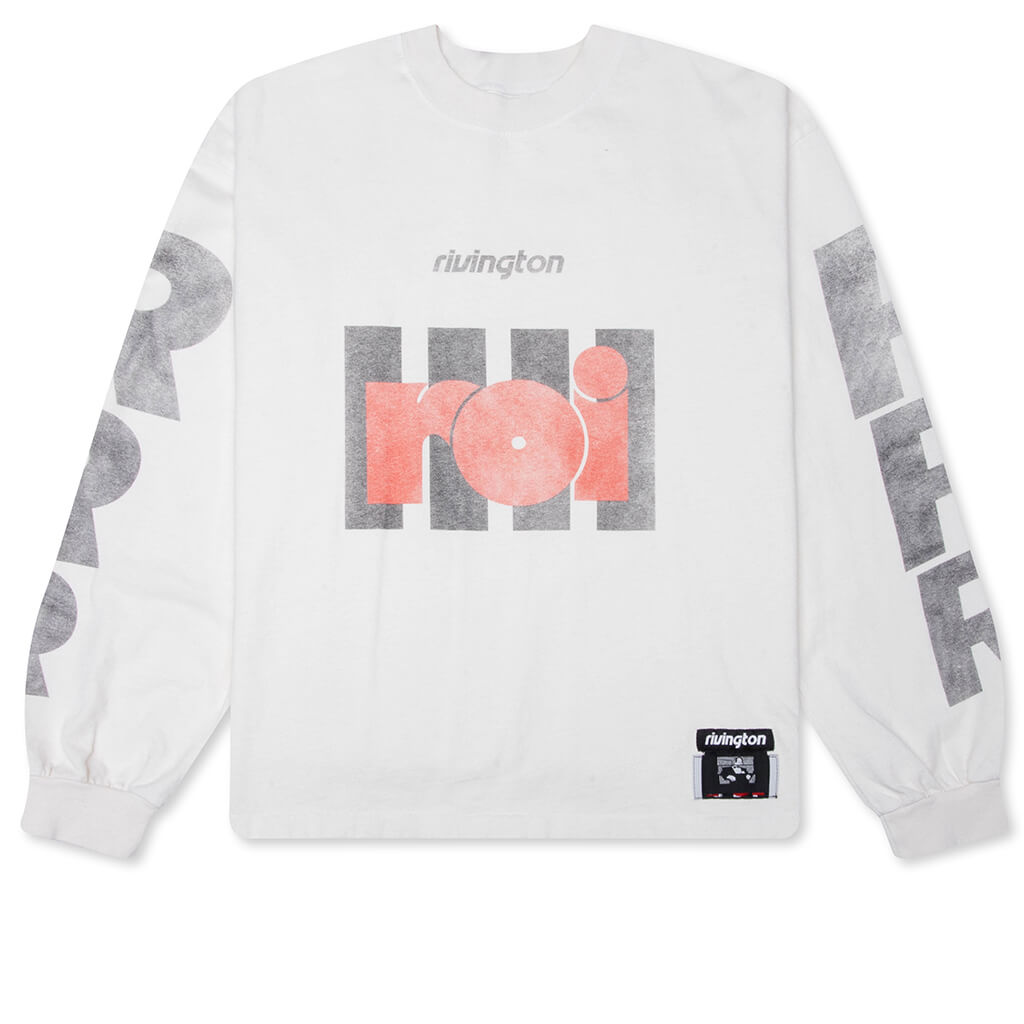 Roi Garden L/S Tee - Max White