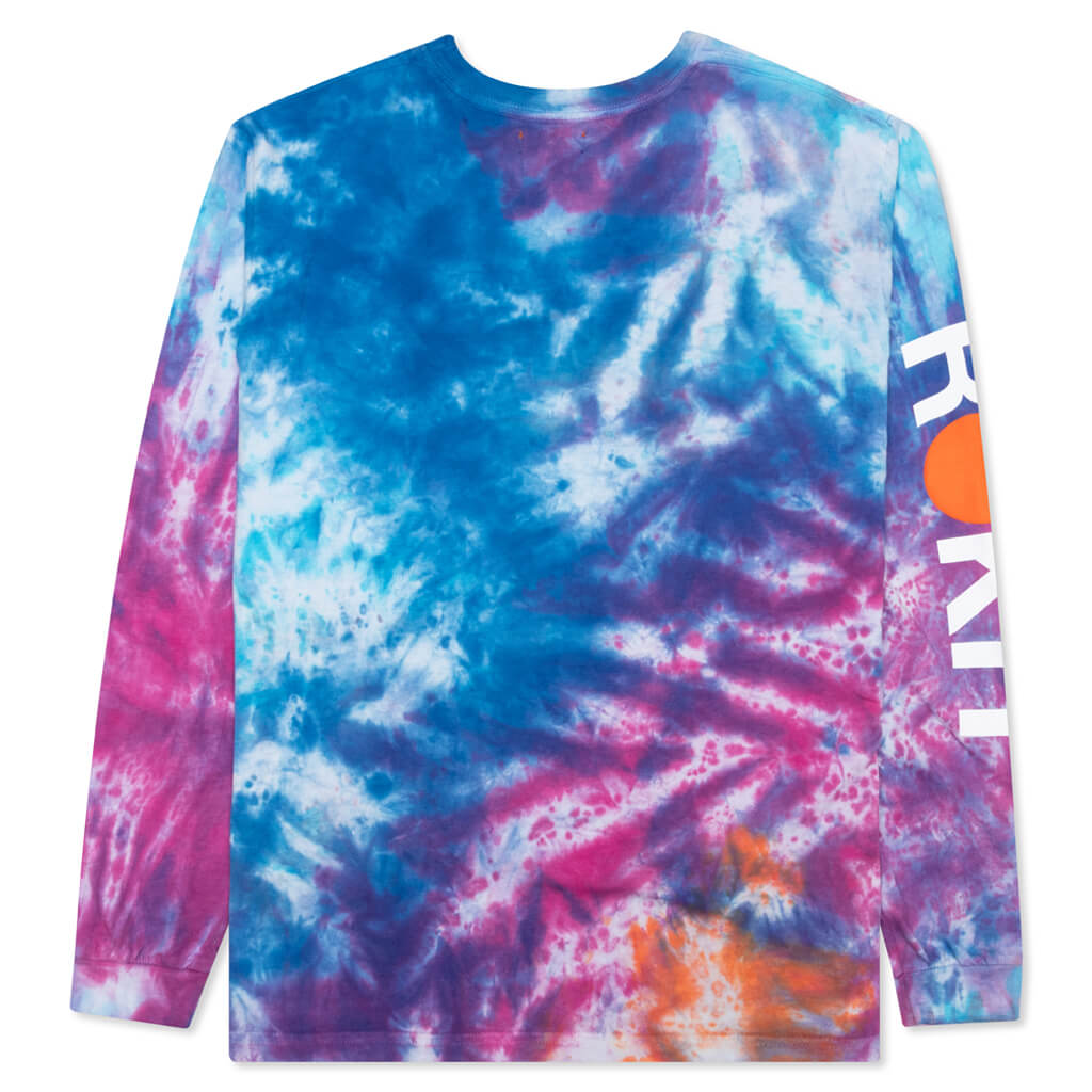 Abstract L/S Tee - Purple