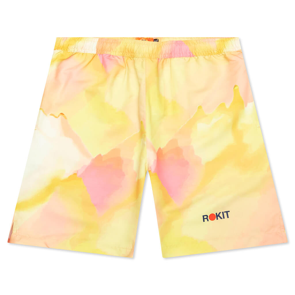 Abstract Short - Yellow