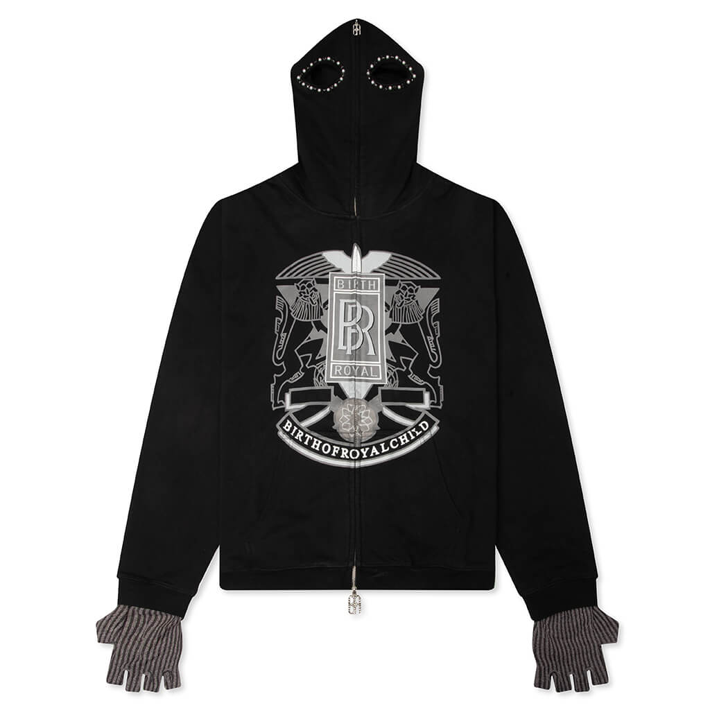 Royce Crown Hoodie - Black