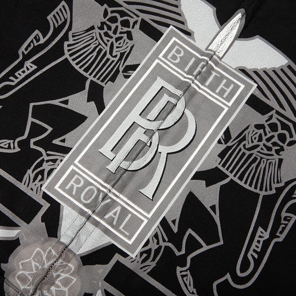 Royce Crown Hoodie - Black