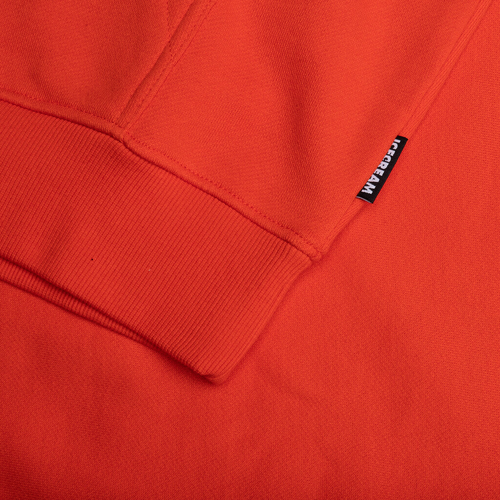 Running Dog Hoodie - Spicy Orange