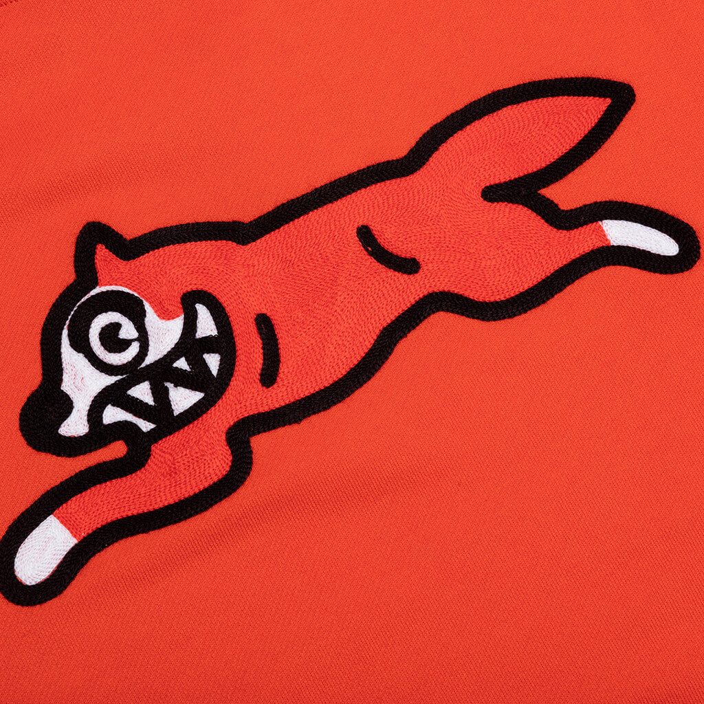 Running Dog Hoodie - Spicy Orange