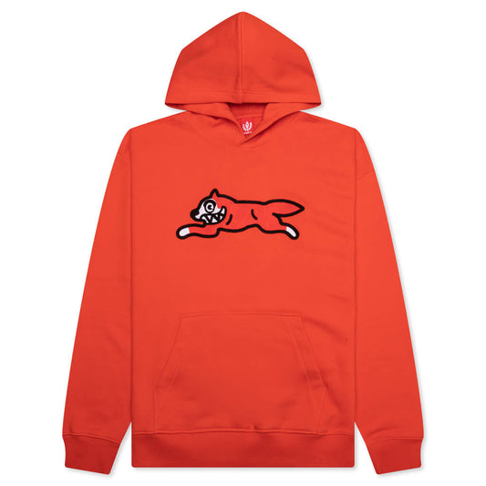 Running Dog Hoodie - Spicy Orange