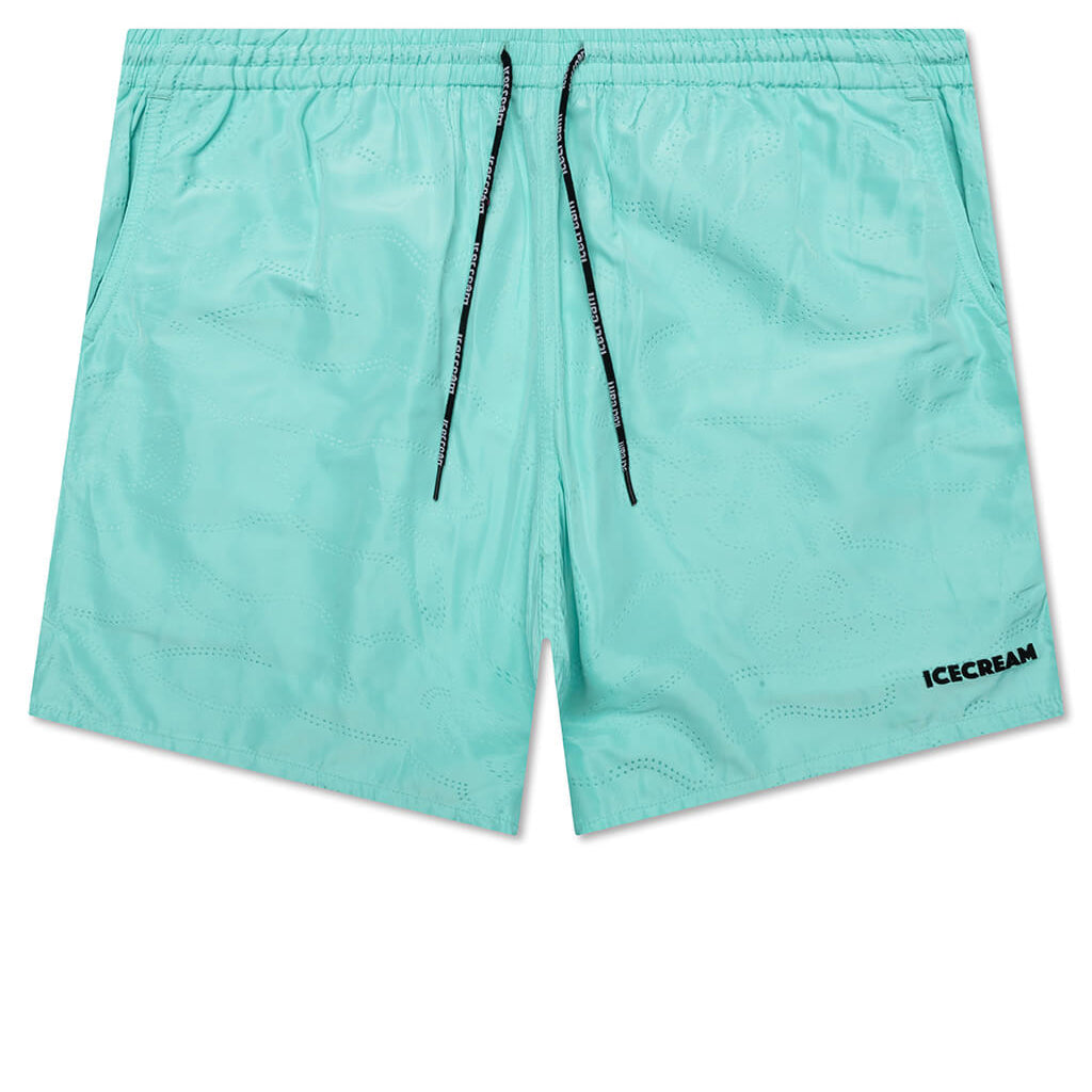 Running Dog Short - Aruba Blue