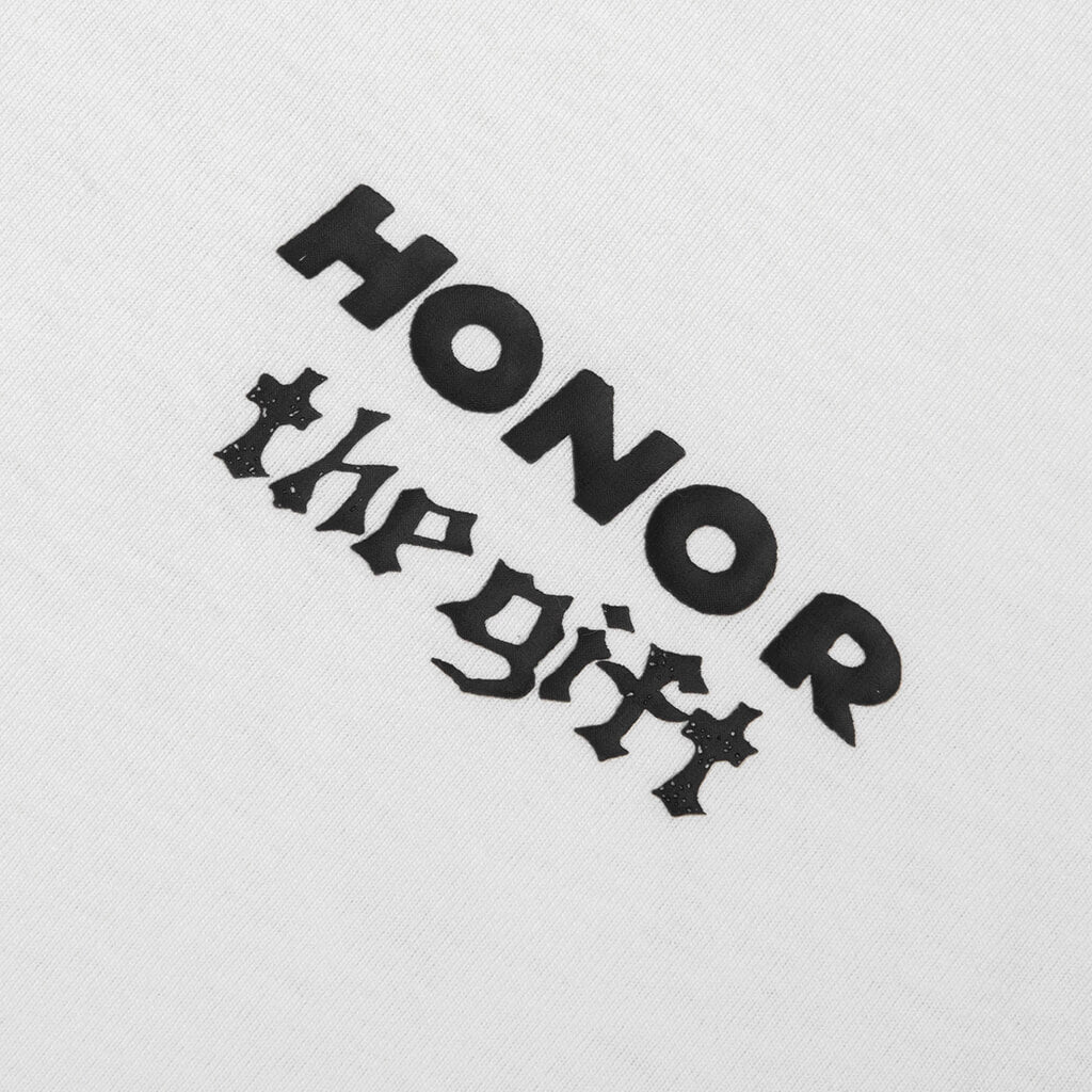 Running Shit L/S Tee - White
