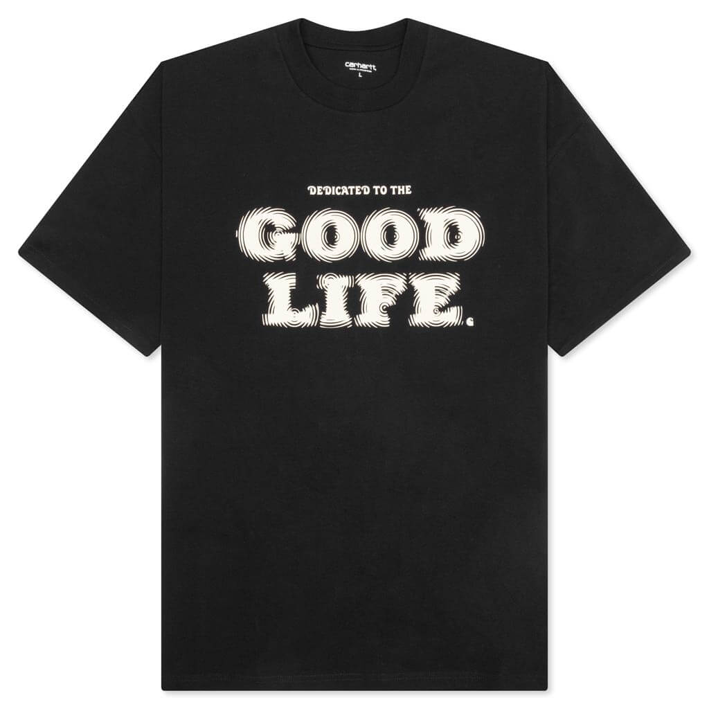 S/S Mist T-Shirt - Black/Wax
