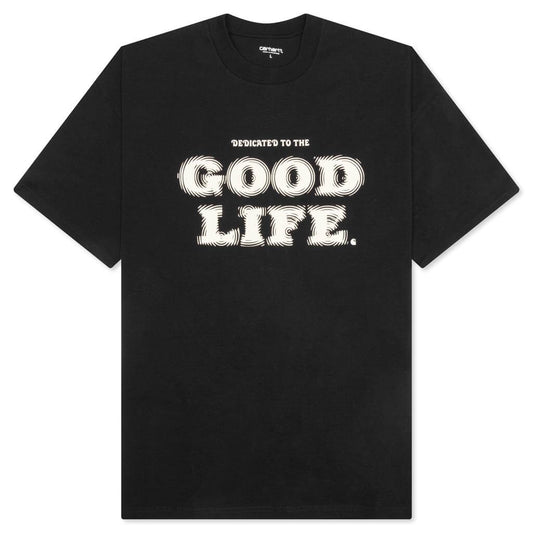 S/S Mist T-Shirt - Black/Wax