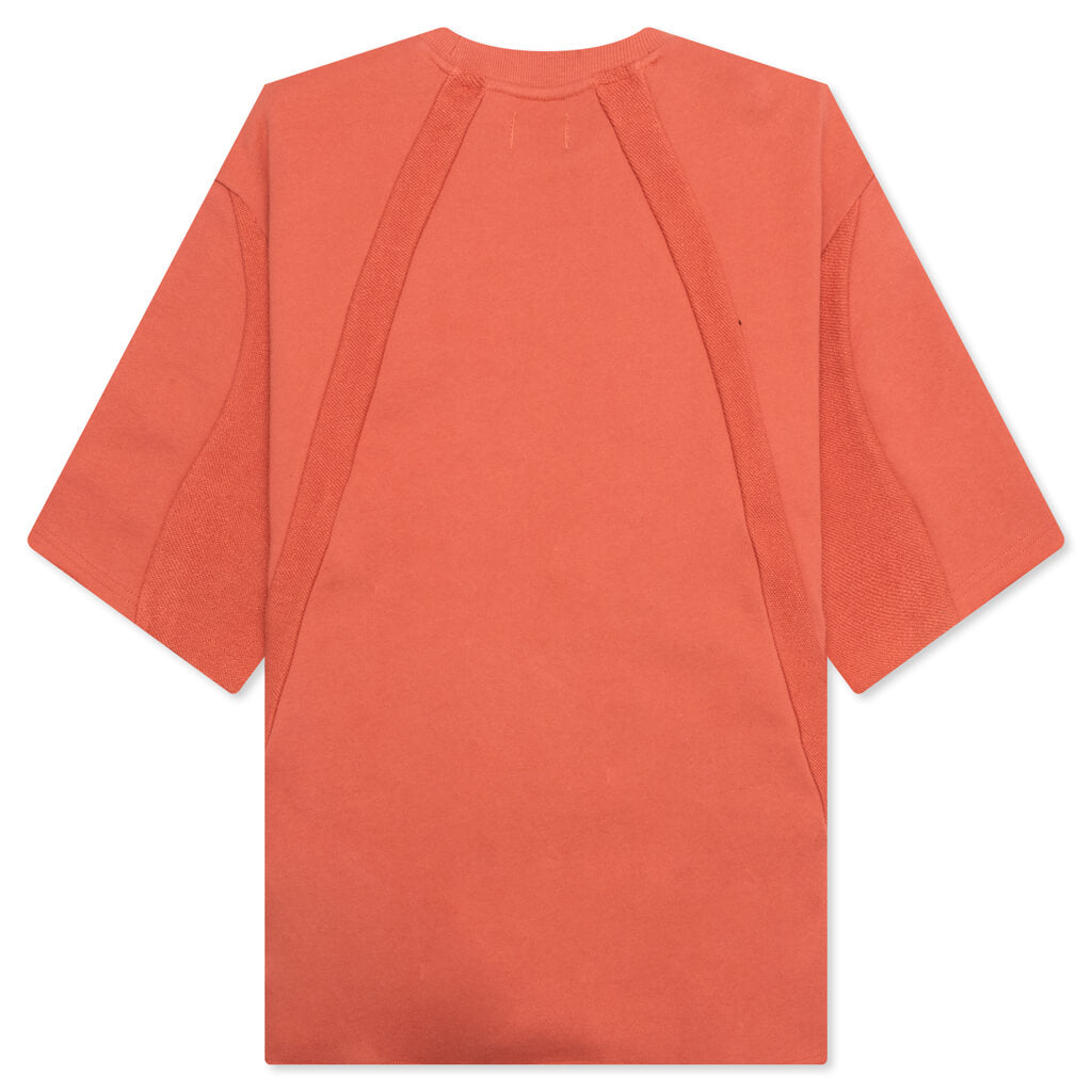 S/S Panel Terry Jumper -Brick