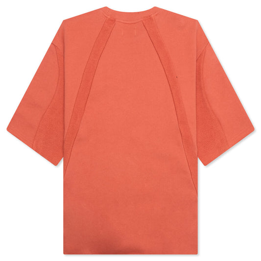 S/S Panel Terry Jumper -Brick
