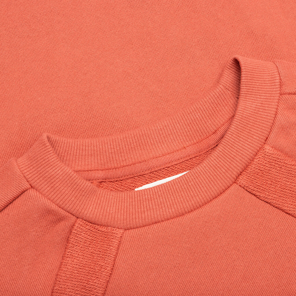 S/S Panel Terry Jumper -Brick