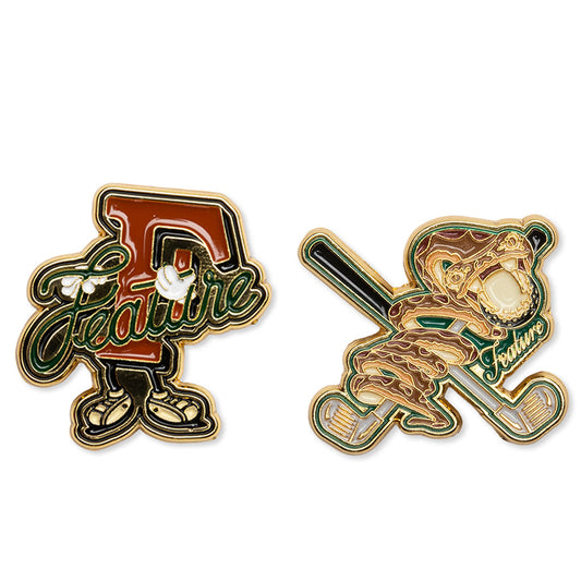 SDQ Chapter Snake Pin Set - Multi