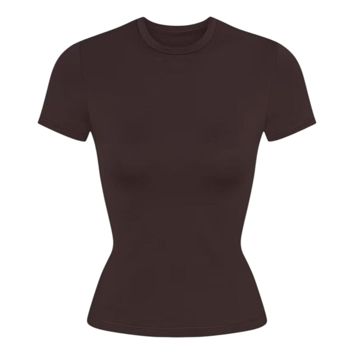 (WMNS) Nike x SKIMS Matte Padded Baby T-Shirt 'Dark Sepia' SSSSL9487W-DSP