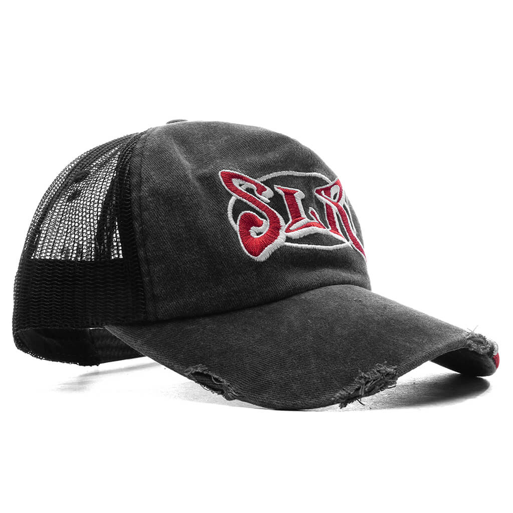 SLR Flame Hat - Aged Black