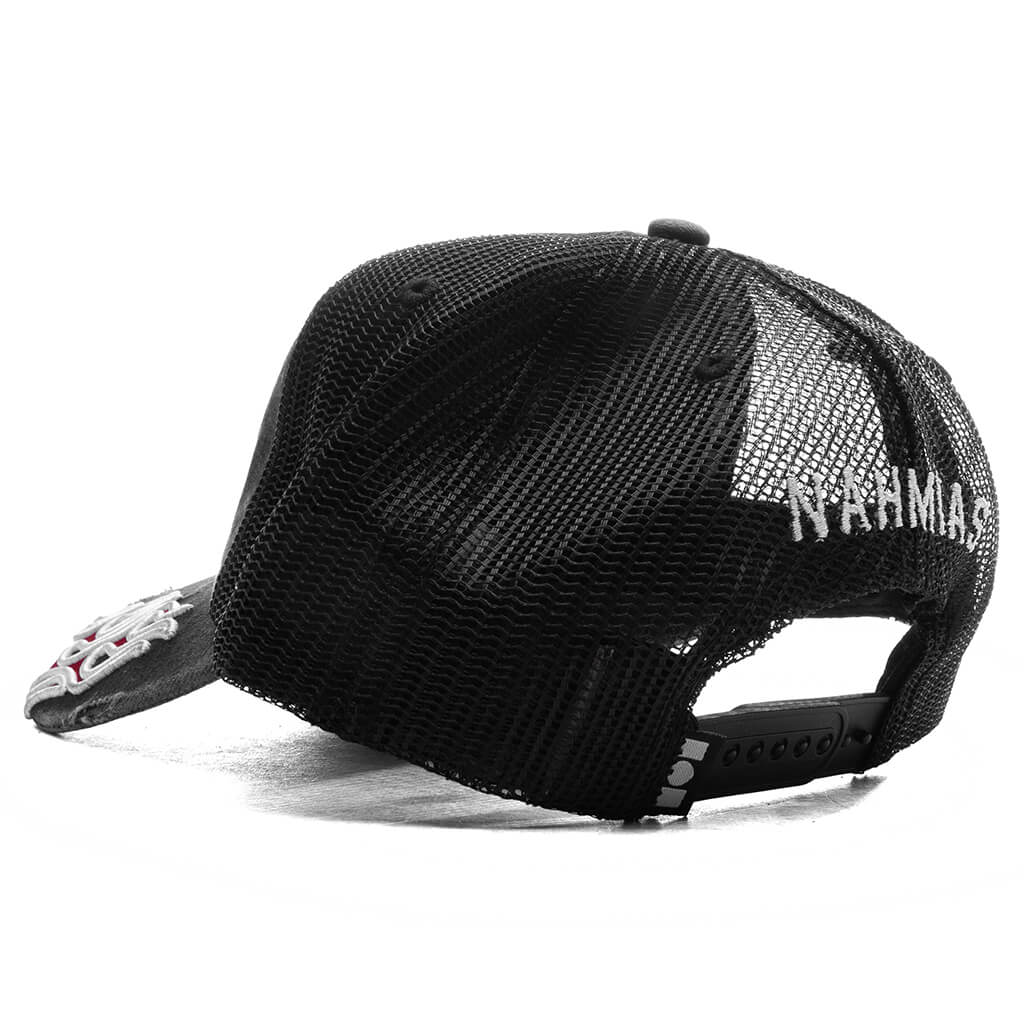 SLR Flame Hat - Aged Black