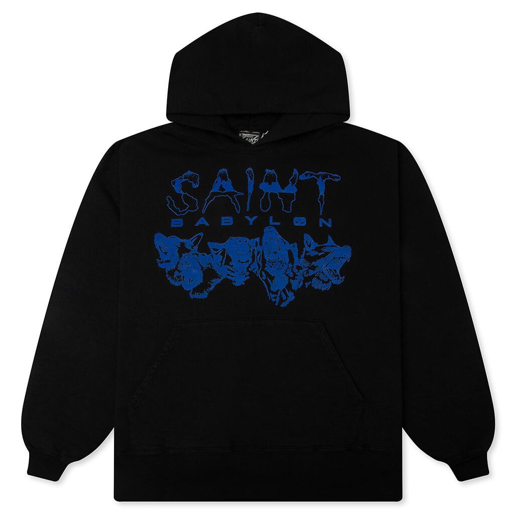 Saint M6 x Babylon Triple 6'x Dog Hoodie - Black