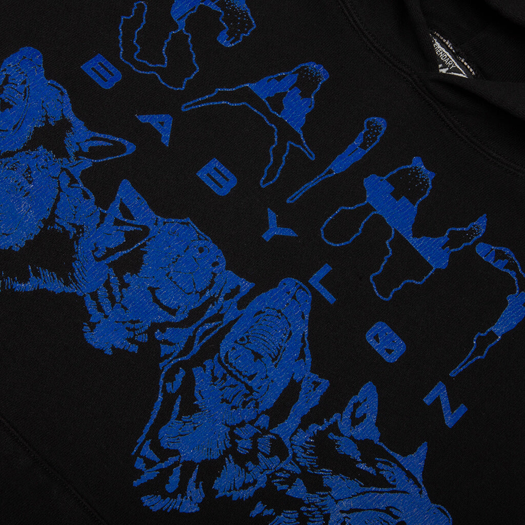 Saint M6 x Babylon Triple 6'x Dog Hoodie - Black