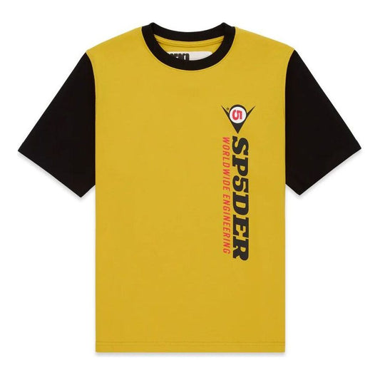 SP5DER Engineer T-Shirt 'Yellow' TE011FW25YLW