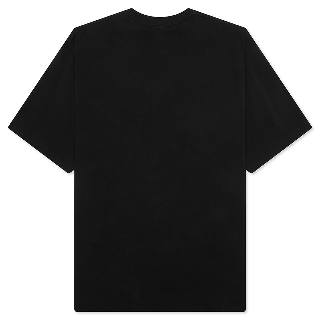 STA Houndstooth College Relaxed Fit Tee - Black
