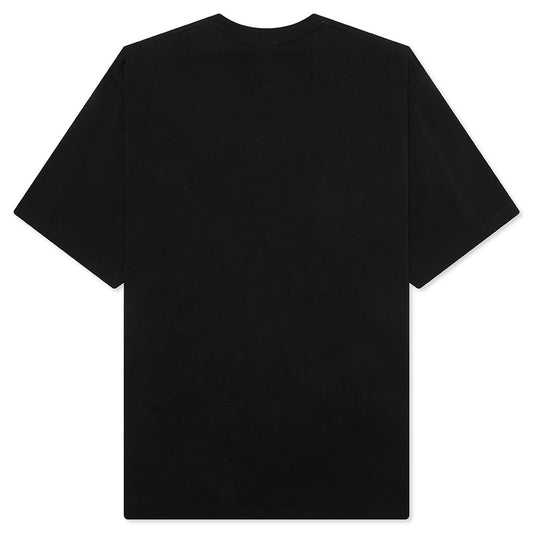 STA Houndstooth College Relaxed Fit Tee - Black