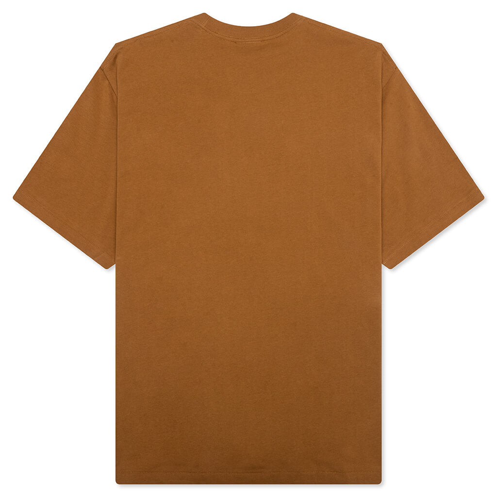 STA Houndstooth College Relaxed Fit Tee - Brown