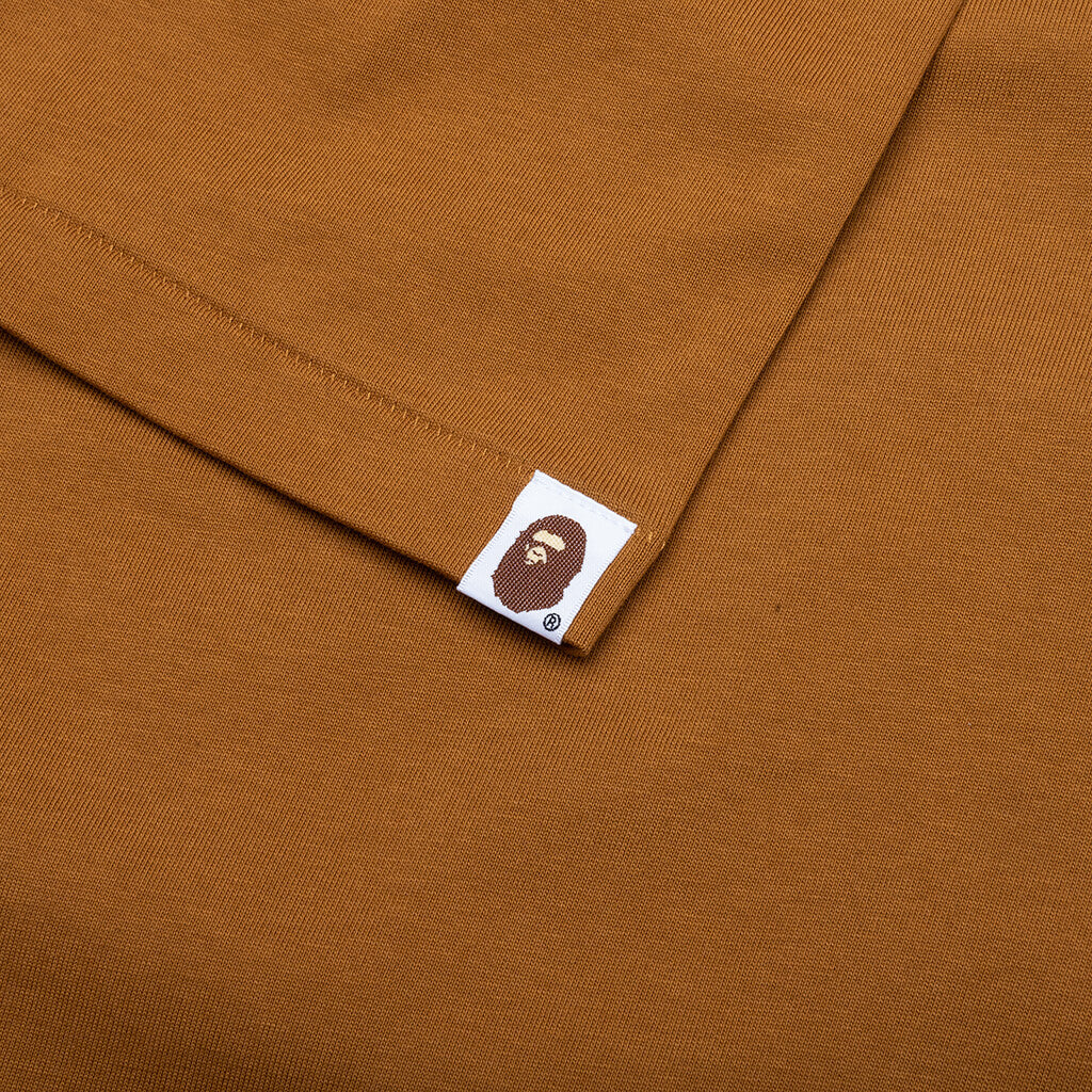 STA Houndstooth College Relaxed Fit Tee - Brown