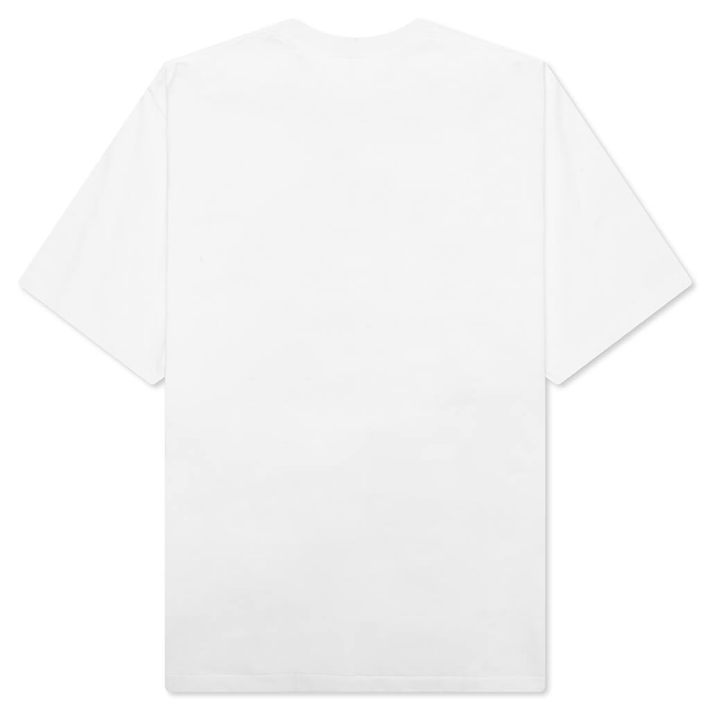 STA Houndstooth College Relaxed Fit Tee - White