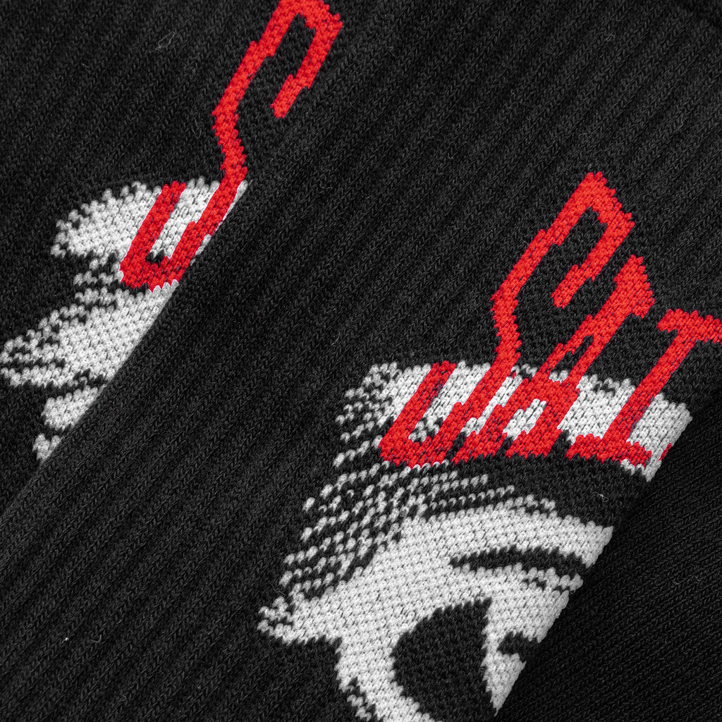 Saint Eye Socks - Black