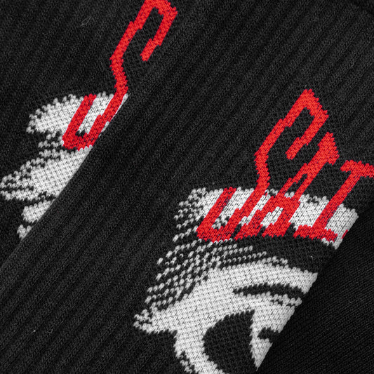 Saint Eye Socks - Black
