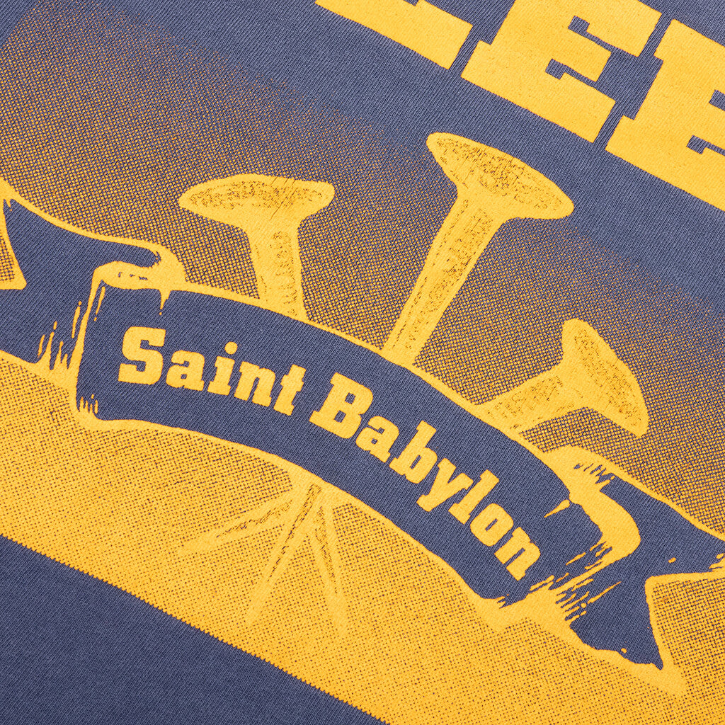Saint M6 x Babylon Bleed L/S Tee - Navy