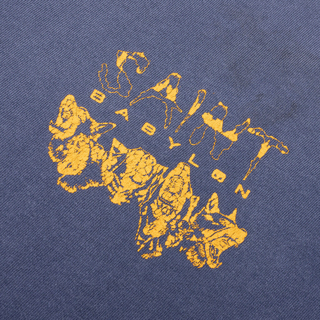 Saint M6 x Babylon Bleed L/S Tee - Navy
