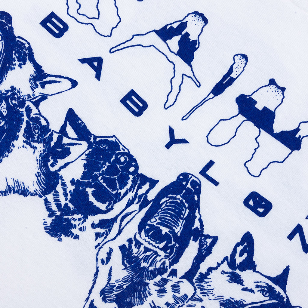 Saint M6 x Babylon Triple 6'x Dog S/S Tee - White