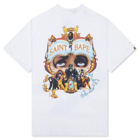 Saint M6 x Bape Generation S/S Tee - White