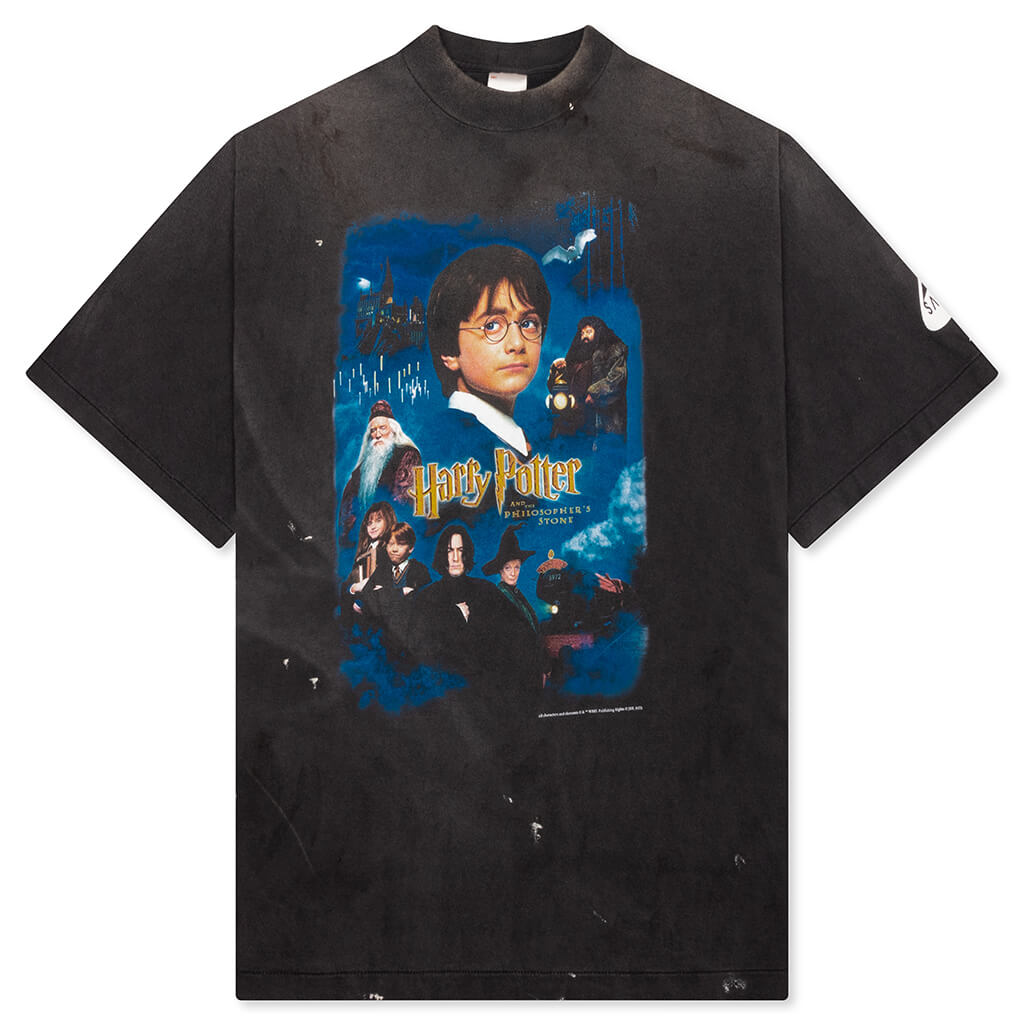 Saint M6 x Harry Potter Philosopher's Stone S/S Tee - Black