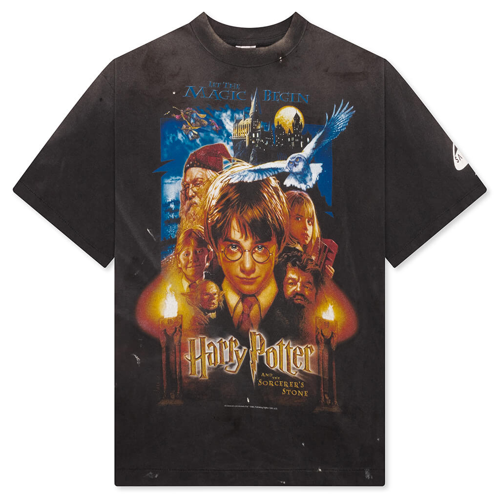Saint M6 x Harry Potter Sorcerer's Stone S/S Tee - Black