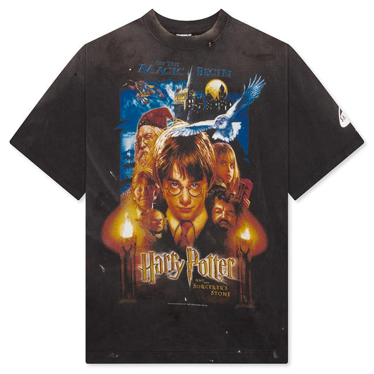 Saint M6 x Harry Potter Sorcerer's Stone S/S Tee - Black
