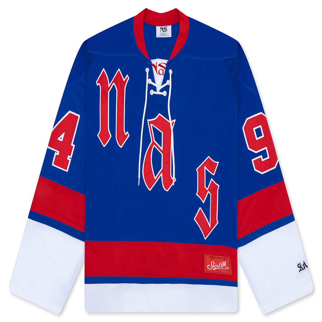 Saint M6 x Nas Illmatic 94 Game Jersey - Blue