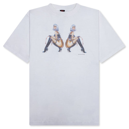 Saint M6 x Sorayama Ladies S/S Tee - White