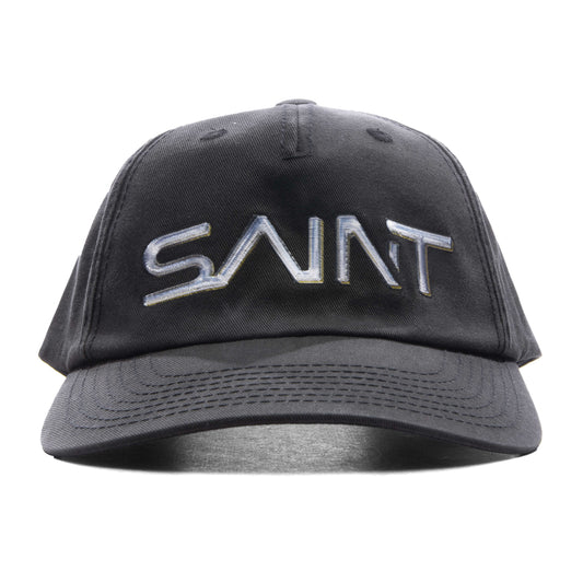 Saint M6 x Sorayama Logo Font Cap - Black